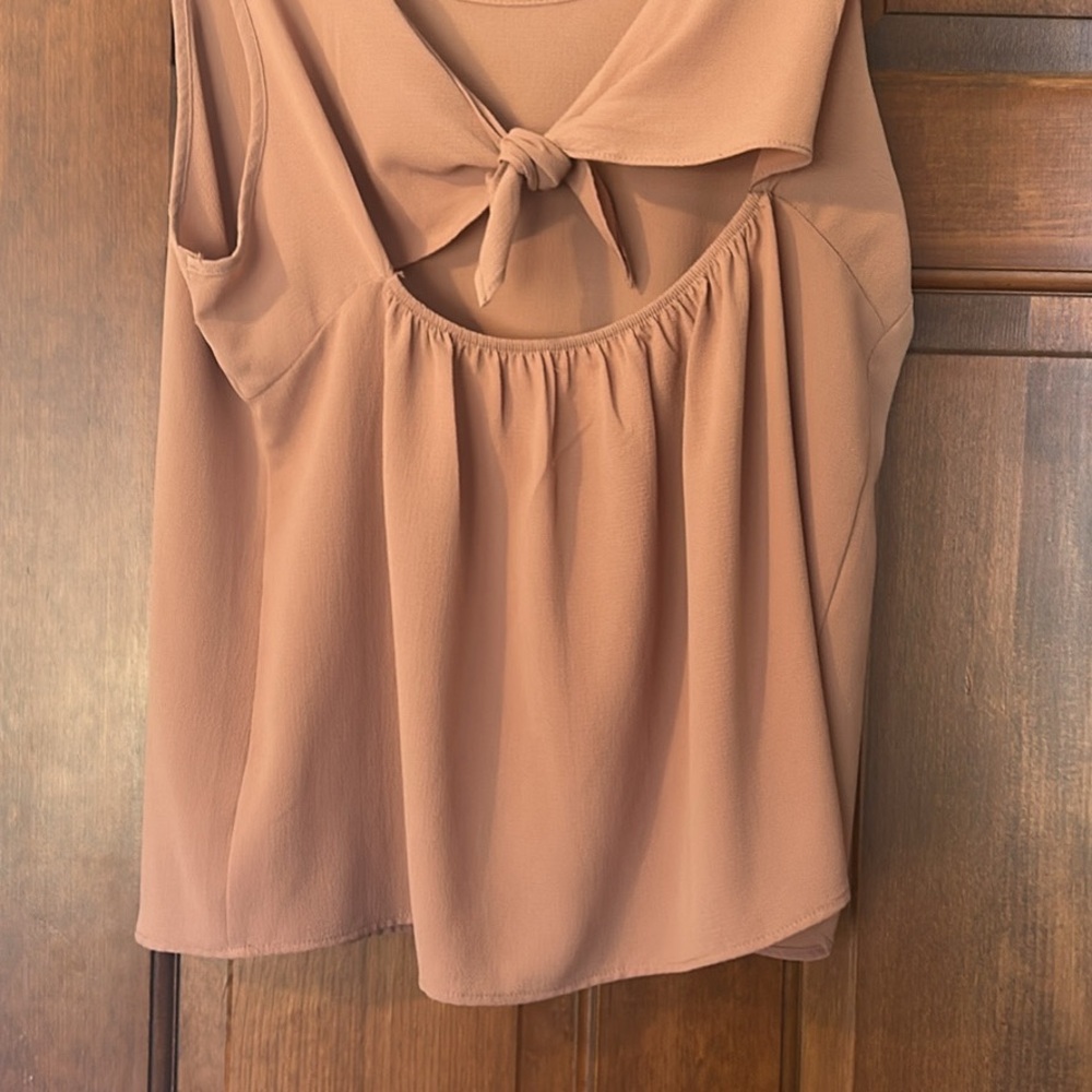 Active USA Tan Blouse